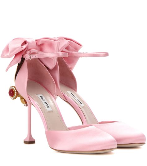 miu miu shoes pink